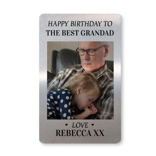 Birthday Gifts For Grandad Personalised Insert Grandparent Gift
