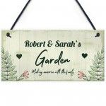 Personalised Sign For Garden Hanging Garden Shed Home Decor Personalised Sign For Garden Hanging Garden Shed Home Decor