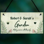 Personalised Sign For Garden Hanging Garden Shed Home Decor Personalised Sign For Garden Hanging Garden Shed Home Decor