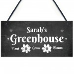 Personalised Sign For Greenhouse Garden Shed Allotment Vegetable