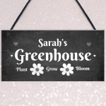 Personalised Sign For Greenhouse Garden Shed Allotment Vegetable