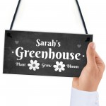 Personalised Sign For Greenhouse Garden Shed Allotment Vegetable