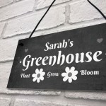 Personalised Sign For Greenhouse Garden Shed Allotment Vegetable