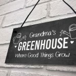 Personalised Hanging Greenhouse Decor Signs For Garden Shed