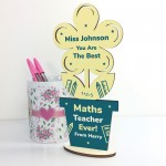 Teacher Gifts For Maths Teacher Personalised Thank You Gift