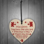 Teacher Gifts Poem Personalised Thank You Gift Leaving Plaque
