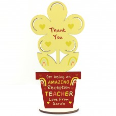 Teacher Gifts For Reception Teacher Personalised Thank You Gif