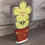 Teacher Gifts For Reception Teacher Personalised Thank You Gif