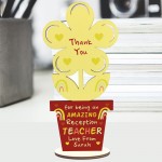 Teacher Gifts For Reception Teacher Personalised Thank You Gif