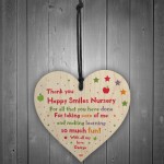 Nursery Gifts Thank You Teacher Gifts Assistant Wood Heart