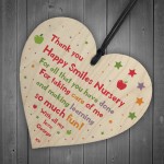 Nursery Gifts Thank You Teacher Gifts Assistant Wood Heart