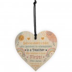 Teacher Gifts Wooden Plaque Personalised Thank You Gift Leaving