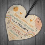 Teacher Gifts Wooden Plaque Personalised Thank You Gift Leaving