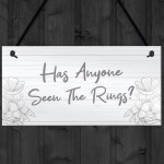 Funny Wedding Gift For Pageboy Novelty Wedding Decor Signs