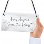 Funny Wedding Gift For Pageboy Novelty Wedding Decor Signs