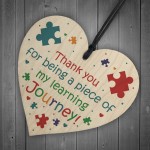 Teacher Heart Hanging Plaque Gifts Thank You Gifts for Assistant