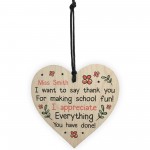 Teacher Teaching Assistant Gift Personalised Thank You Gift