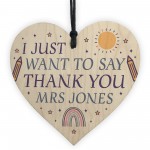 Personalised Thank You Gifts For Teacher Assistant Tutor Mentor