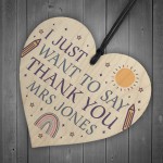 Personalised Thank You Gifts For Teacher Assistant Tutor Mentor