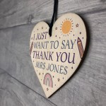 Personalised Thank You Gifts For Teacher Assistant Tutor Mentor