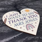 Personalised Thank You Gifts For Teacher Assistant Tutor Mentor