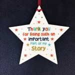 Thank You Gifts Wooden Star Plaque Thank You Gift For Leaving