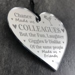 Colleague Thank You Gifts Chance Made Us Colleagues Friendship