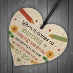 Handmade Thank You Friend Gift Heart Hanging Sign Teacher Gifts