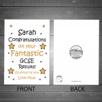 Personalised Congratulations Card For Daughter Son GCSE Results
