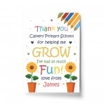 THANK YOU Gift For Nursery School Teacher Assistant Print