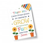 THANK YOU Gift For Nursery School Teacher Assistant Print