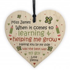 THANK YOU Gift For Teacher Nursery Teacher Assistant Friendship