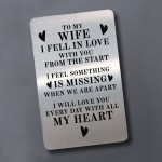 Valentines Anniversary Gift Wife Wallet Insert Gift For Her