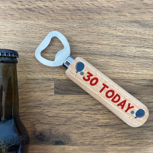 30th Birthday Gift For Dad Uncle Son Bottle Opener 30 Today Gift