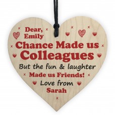 Chance Made Us Colleagues PERSONALISED Thank You Friendship