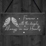 Always In Our Hearts Memorial Garden Plaque Shed Mum Nan Dad