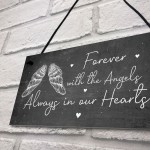 Always In Our Hearts Memorial Garden Plaque Shed Mum Nan Dad