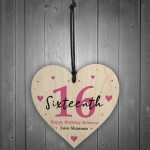PERSONALISED 16th Birthday Gifts For Daughter Girl Gift For Her