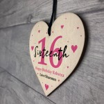 PERSONALISED 16th Birthday Gifts For Daughter Girl Gift For Her