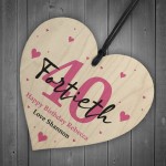 PERSONALISED 40th Birthday Gifts For Mum Auntie Gift For Her