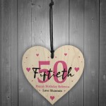PERSONALISED 50th Birthday Gifts For Mum Nan Women Gift
