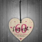 PERSONALISED 60th Birthday Gifts For Mum Nan Women Gift