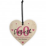 PERSONALISED 60th Birthday Gifts For Mum Nan Women Gift