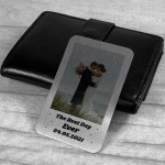 Wedding Anniversary Gift Personalised Wallet Insert Husband Wife