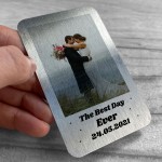 Wedding Anniversary Gift Personalised Wallet Insert Husband Wife