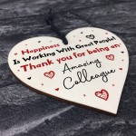 Amazing Colleague Plaque Gift For Colleague Birthday Christmas