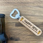 18th Birthday Bottle Opener Gifts For Son Brother Funny Birthday