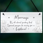 Marriage Poem Anniversary Gift For Husband Wife Mr And Mrs