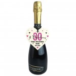 30 And Fabulous Gift Wood Heart Personalised 30th Birthday Gift