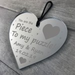 Personalised Special Anniversary Gift Puzzle Husband Wife Gift